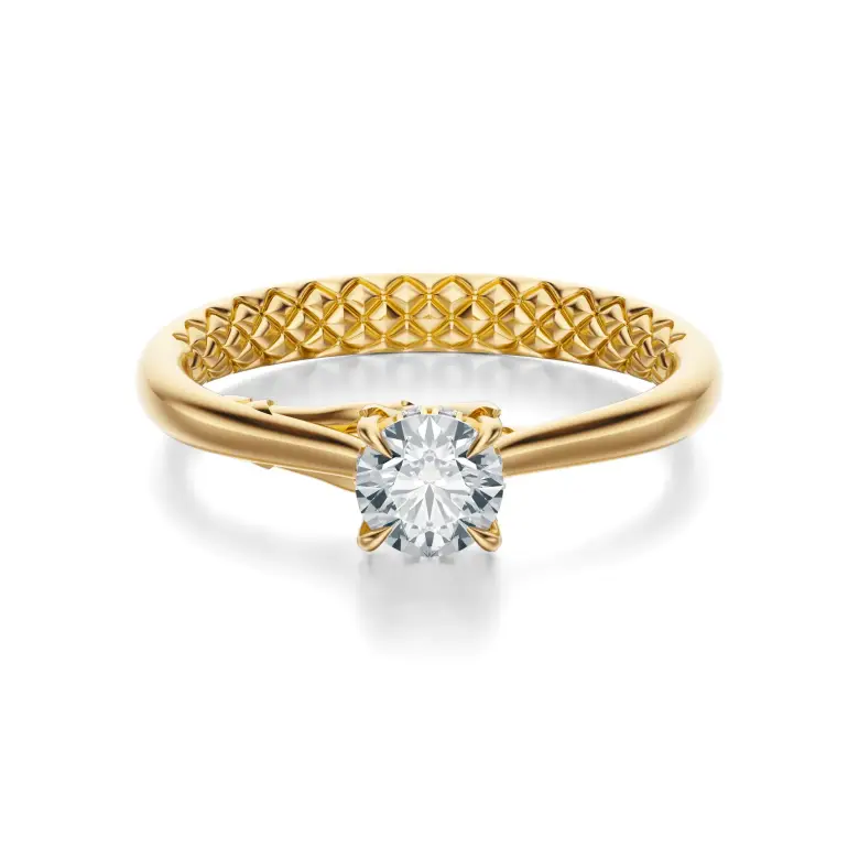 Pierścionek zaręczynowy z diamentami AJPZ_151